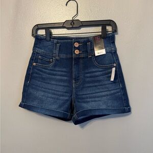 Blue Denim Women's Shorts